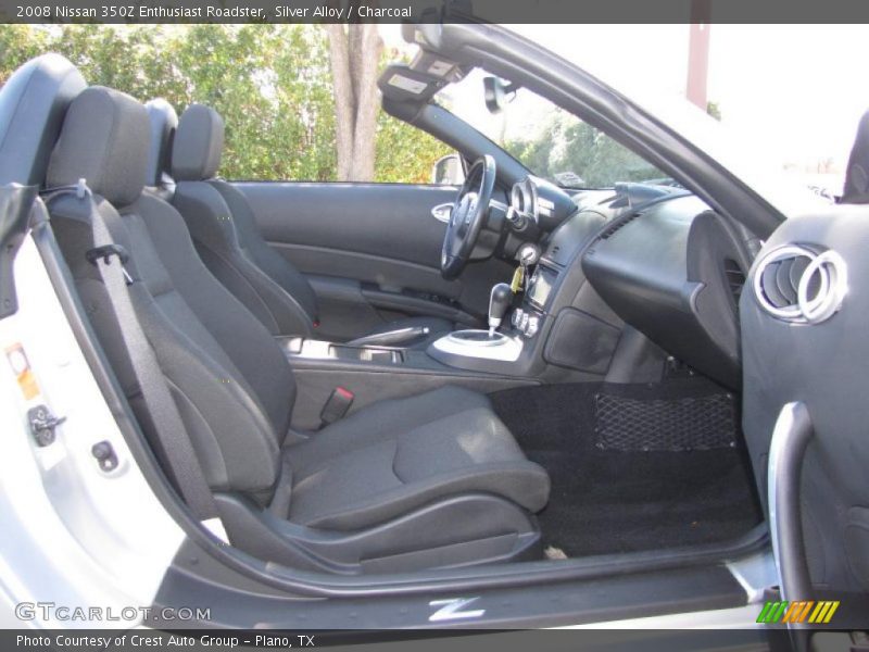 Silver Alloy / Charcoal 2008 Nissan 350Z Enthusiast Roadster