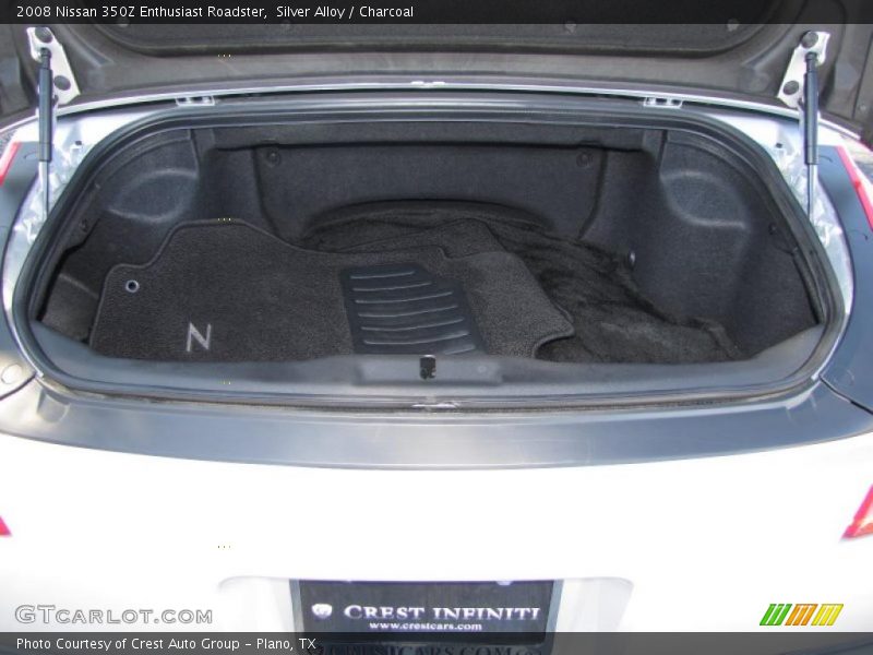 Silver Alloy / Charcoal 2008 Nissan 350Z Enthusiast Roadster