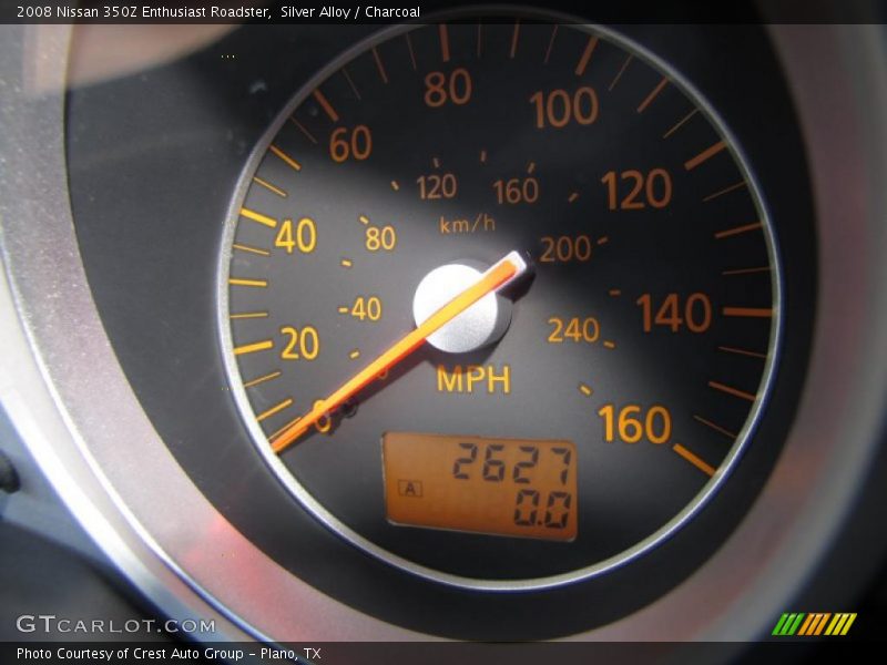 Silver Alloy / Charcoal 2008 Nissan 350Z Enthusiast Roadster