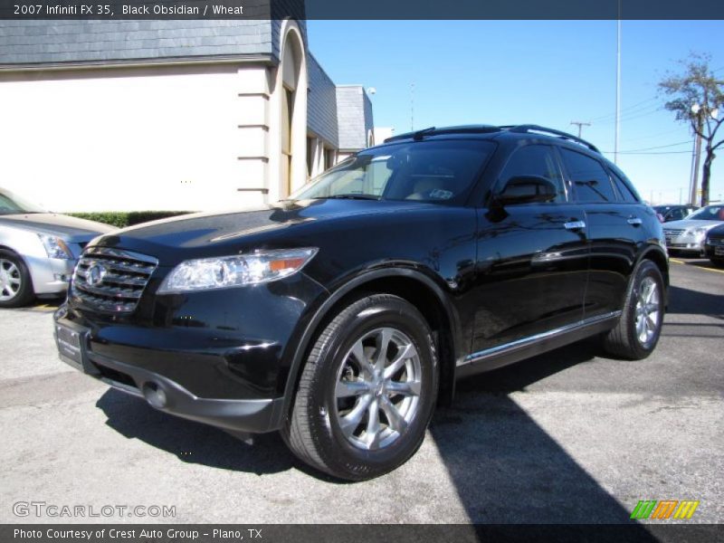 Black Obsidian / Wheat 2007 Infiniti FX 35