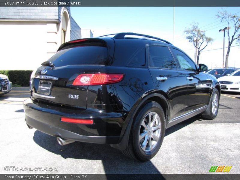 Black Obsidian / Wheat 2007 Infiniti FX 35
