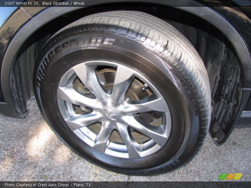 Black Obsidian / Wheat 2007 Infiniti FX 35