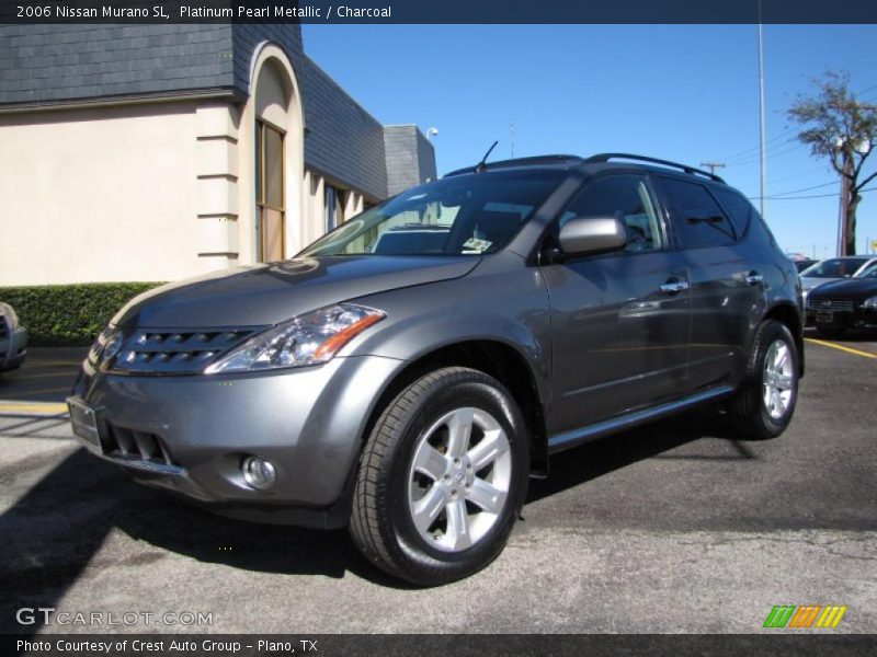 Platinum Pearl Metallic / Charcoal 2006 Nissan Murano SL