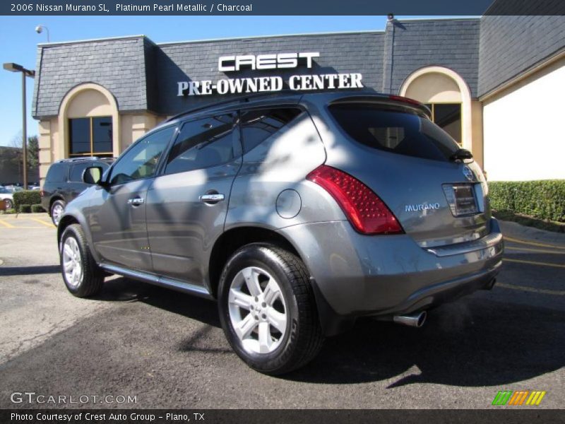Platinum Pearl Metallic / Charcoal 2006 Nissan Murano SL