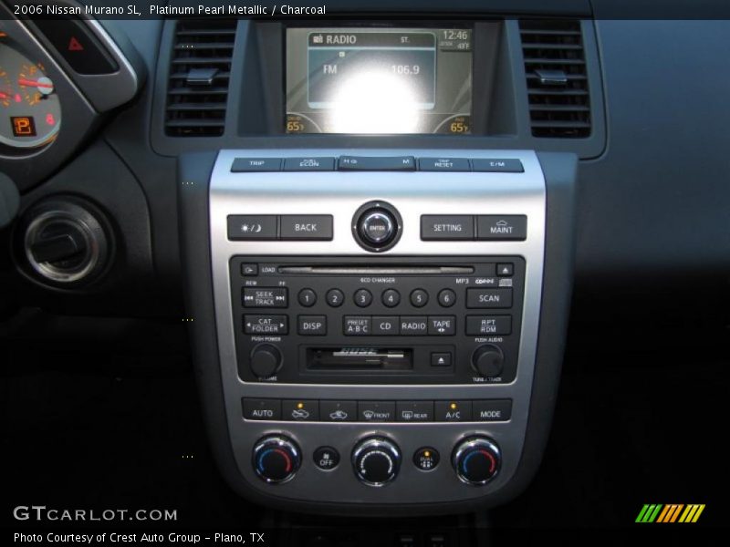 Platinum Pearl Metallic / Charcoal 2006 Nissan Murano SL