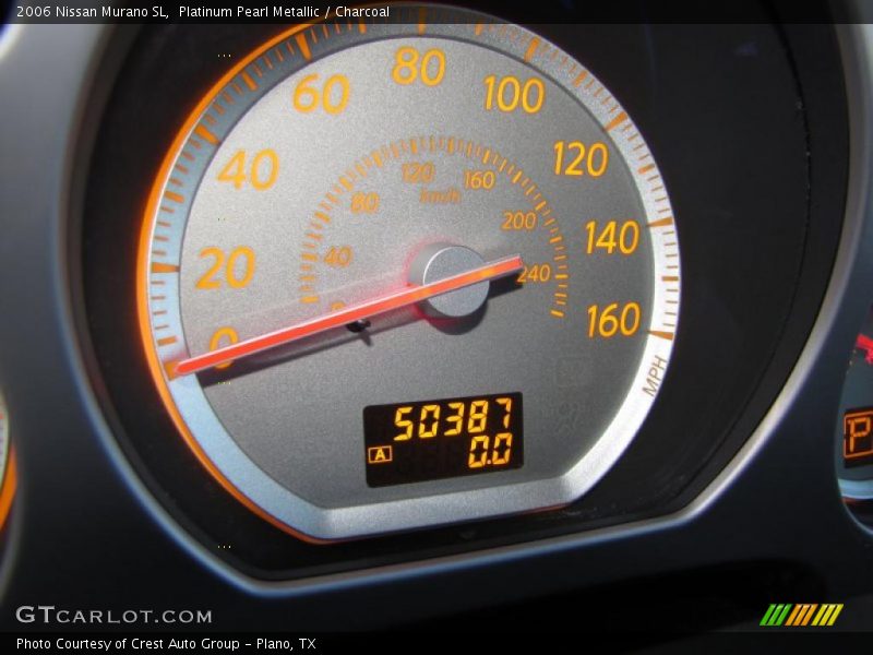 Platinum Pearl Metallic / Charcoal 2006 Nissan Murano SL