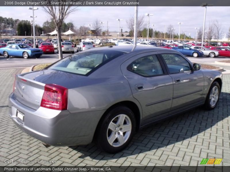 Silver Steel Metallic / Dark Slate Gray/Light Graystone 2006 Dodge Charger SXT