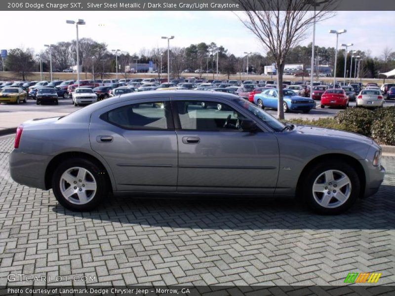 Silver Steel Metallic / Dark Slate Gray/Light Graystone 2006 Dodge Charger SXT