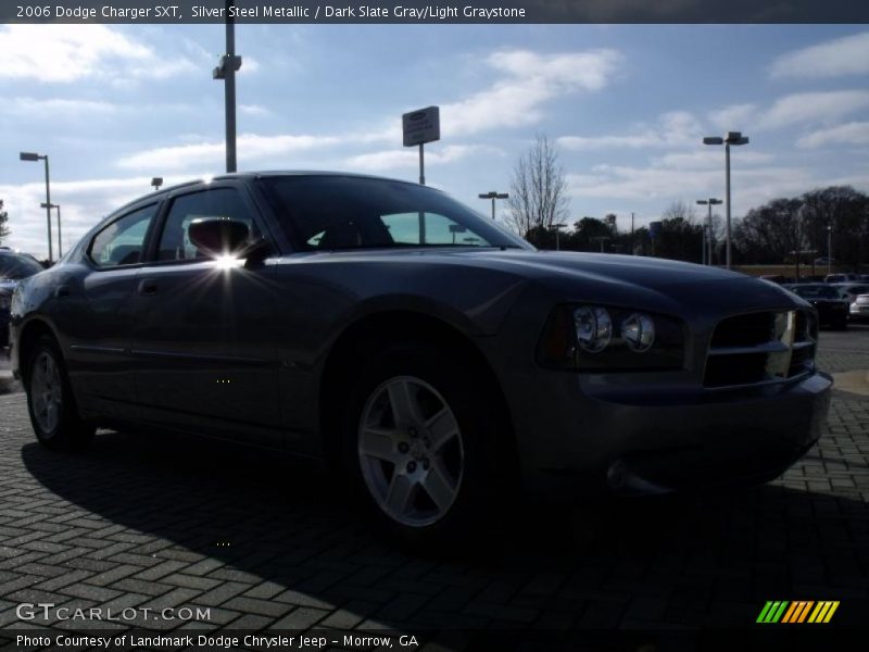 Silver Steel Metallic / Dark Slate Gray/Light Graystone 2006 Dodge Charger SXT