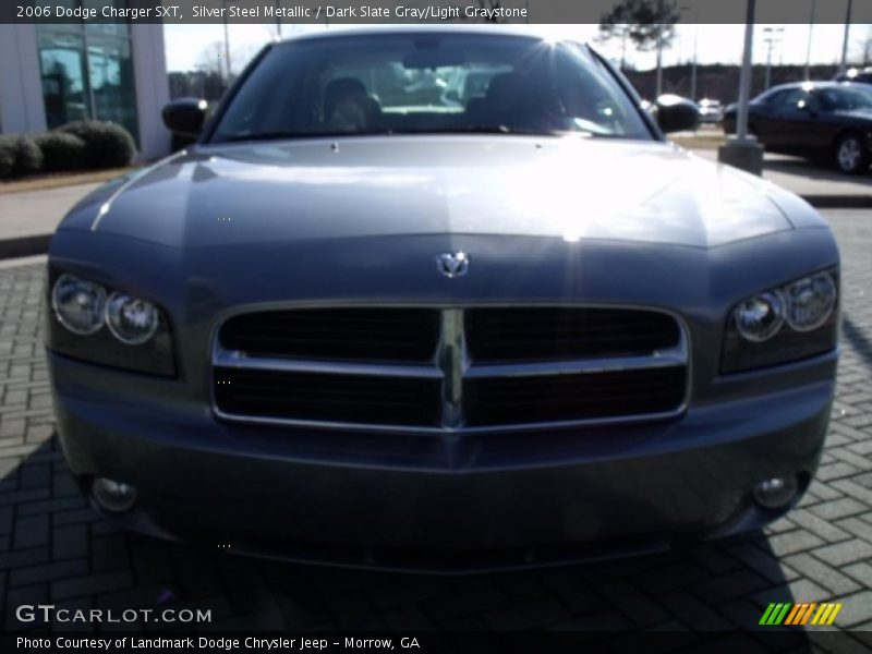 Silver Steel Metallic / Dark Slate Gray/Light Graystone 2006 Dodge Charger SXT