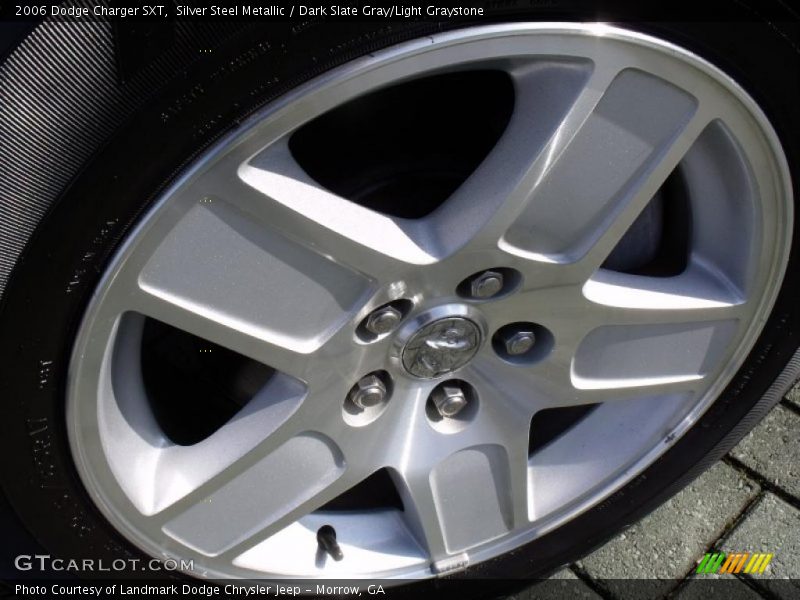 Silver Steel Metallic / Dark Slate Gray/Light Graystone 2006 Dodge Charger SXT