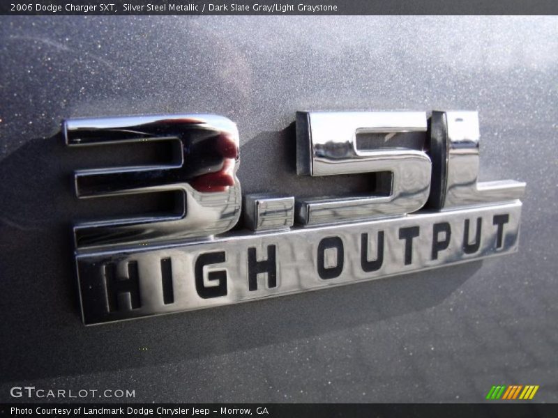 Silver Steel Metallic / Dark Slate Gray/Light Graystone 2006 Dodge Charger SXT