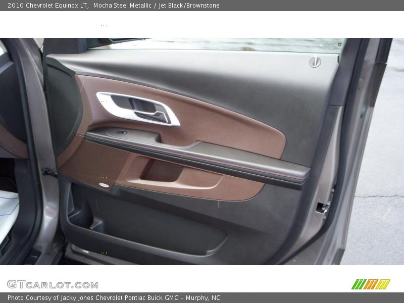 Mocha Steel Metallic / Jet Black/Brownstone 2010 Chevrolet Equinox LT