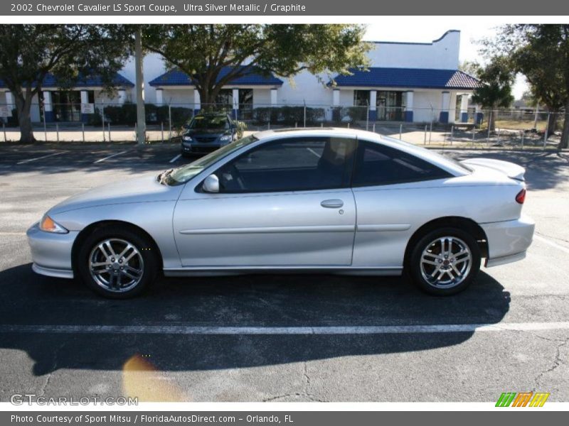 Ultra Silver Metallic / Graphite 2002 Chevrolet Cavalier LS Sport Coupe