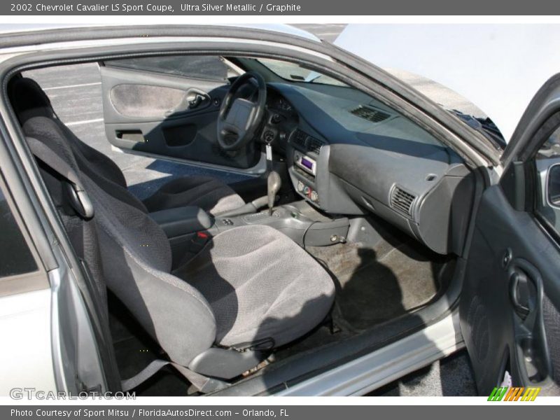 Ultra Silver Metallic / Graphite 2002 Chevrolet Cavalier LS Sport Coupe