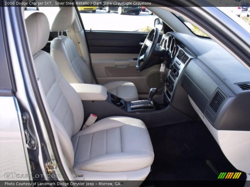 Silver Steel Metallic / Dark Slate Gray/Light Graystone 2006 Dodge Charger SXT