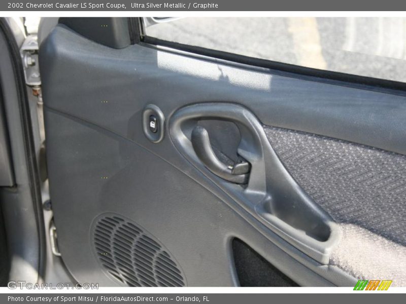 Ultra Silver Metallic / Graphite 2002 Chevrolet Cavalier LS Sport Coupe