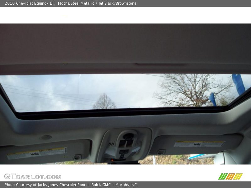 Mocha Steel Metallic / Jet Black/Brownstone 2010 Chevrolet Equinox LT