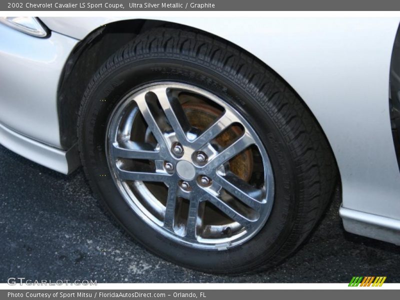 Ultra Silver Metallic / Graphite 2002 Chevrolet Cavalier LS Sport Coupe