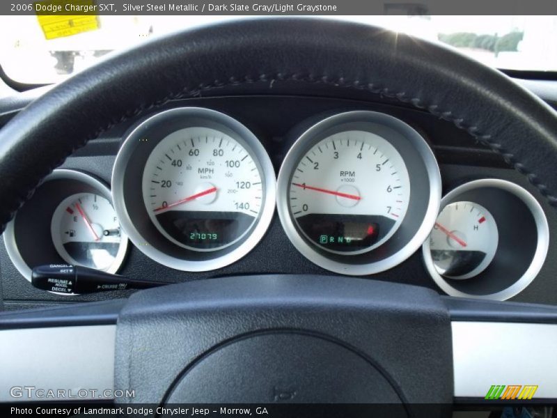 Silver Steel Metallic / Dark Slate Gray/Light Graystone 2006 Dodge Charger SXT