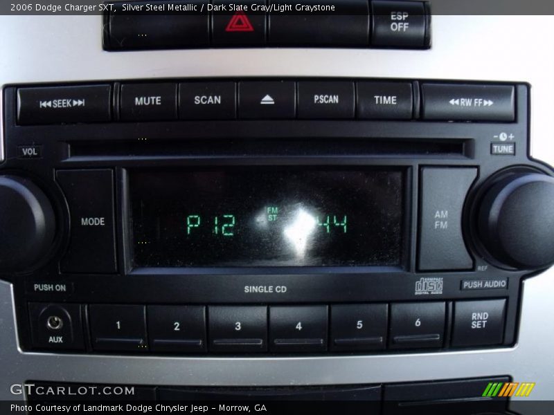 Silver Steel Metallic / Dark Slate Gray/Light Graystone 2006 Dodge Charger SXT