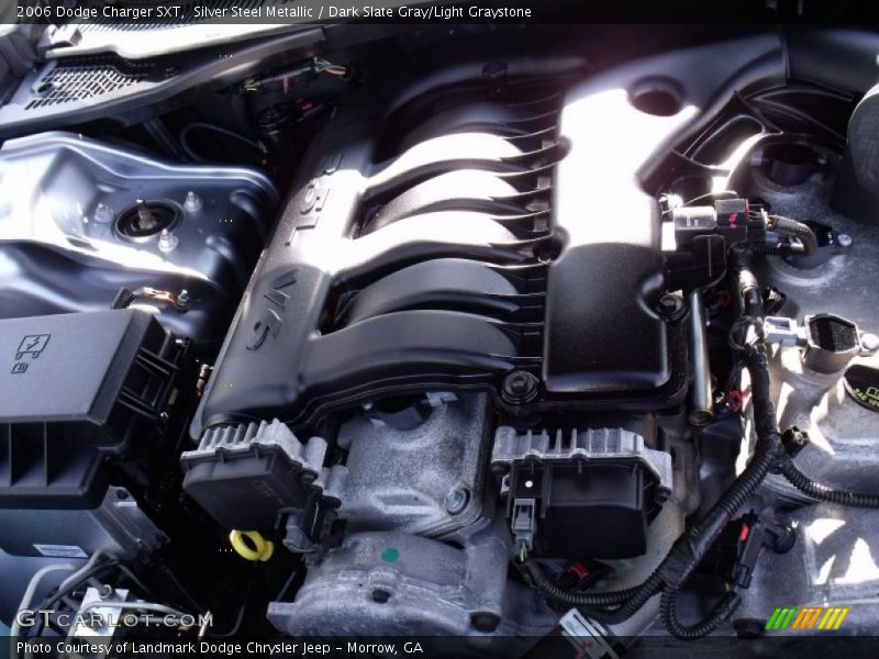 Silver Steel Metallic / Dark Slate Gray/Light Graystone 2006 Dodge Charger SXT