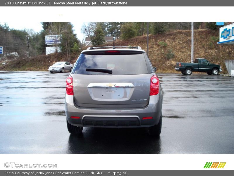 Mocha Steel Metallic / Jet Black/Brownstone 2010 Chevrolet Equinox LT