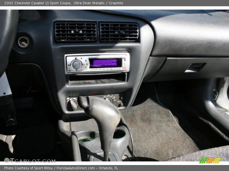 Ultra Silver Metallic / Graphite 2002 Chevrolet Cavalier LS Sport Coupe