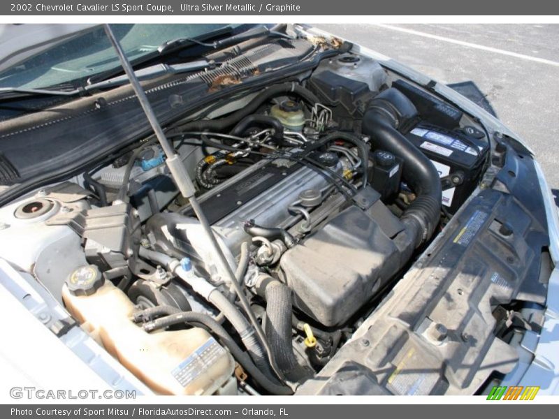 Ultra Silver Metallic / Graphite 2002 Chevrolet Cavalier LS Sport Coupe