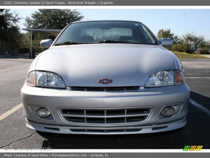 Ultra Silver Metallic / Graphite 2002 Chevrolet Cavalier LS Sport Coupe