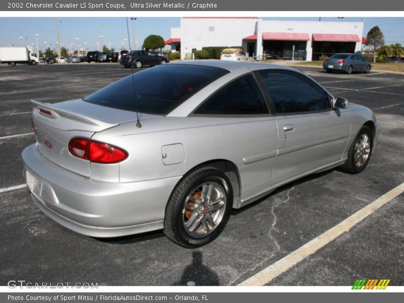 Ultra Silver Metallic / Graphite 2002 Chevrolet Cavalier LS Sport Coupe
