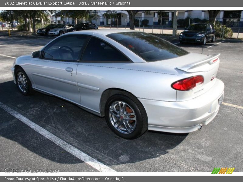 Ultra Silver Metallic / Graphite 2002 Chevrolet Cavalier LS Sport Coupe