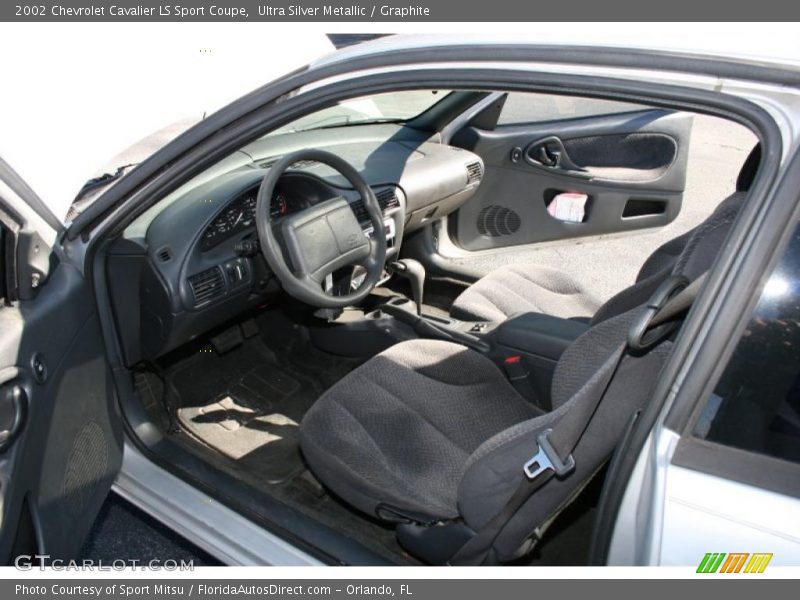 Ultra Silver Metallic / Graphite 2002 Chevrolet Cavalier LS Sport Coupe