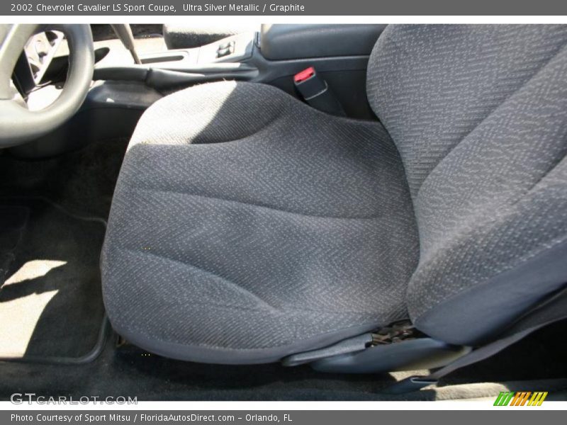 Ultra Silver Metallic / Graphite 2002 Chevrolet Cavalier LS Sport Coupe
