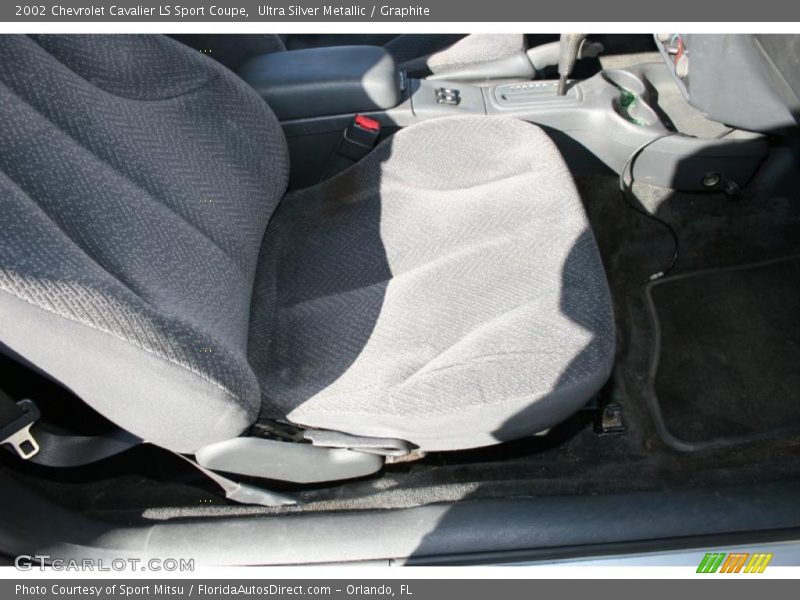 Ultra Silver Metallic / Graphite 2002 Chevrolet Cavalier LS Sport Coupe