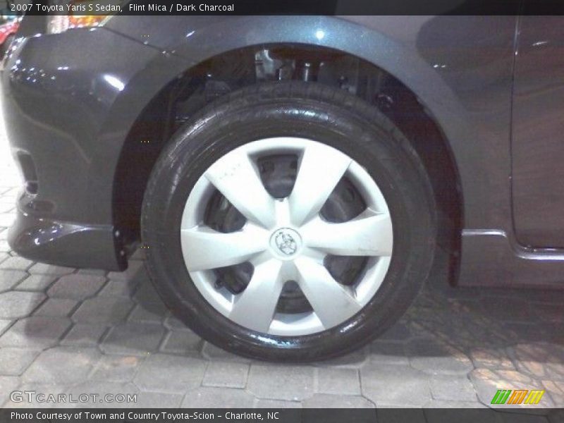 Flint Mica / Dark Charcoal 2007 Toyota Yaris S Sedan