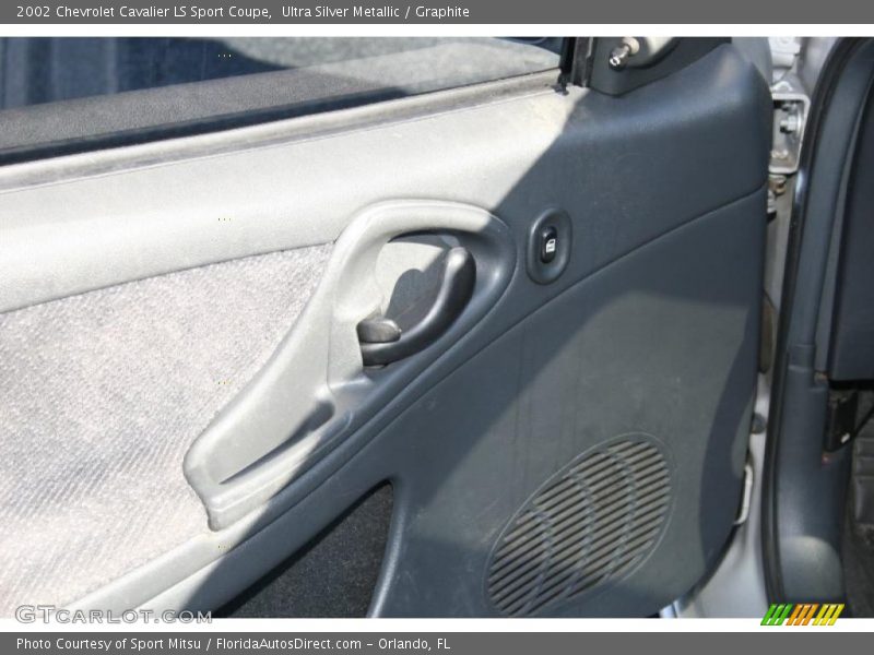 Ultra Silver Metallic / Graphite 2002 Chevrolet Cavalier LS Sport Coupe