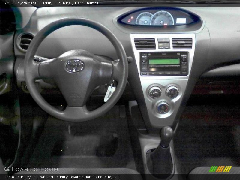 Flint Mica / Dark Charcoal 2007 Toyota Yaris S Sedan