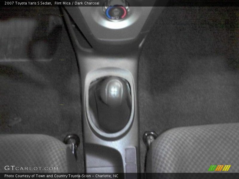 Flint Mica / Dark Charcoal 2007 Toyota Yaris S Sedan