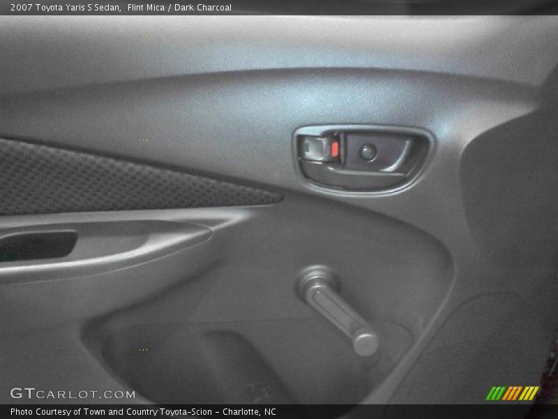 Flint Mica / Dark Charcoal 2007 Toyota Yaris S Sedan