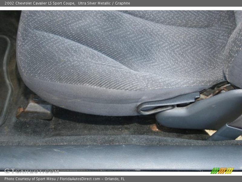 Ultra Silver Metallic / Graphite 2002 Chevrolet Cavalier LS Sport Coupe