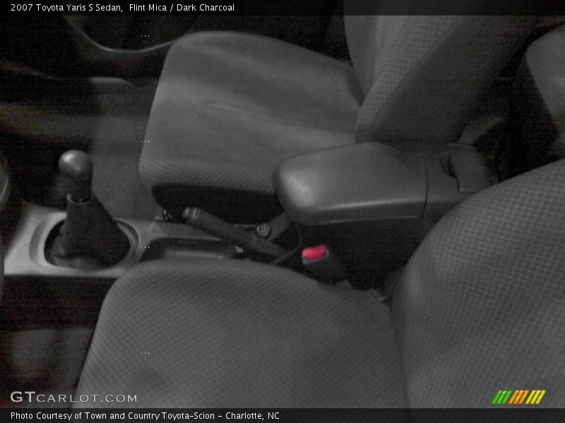 Flint Mica / Dark Charcoal 2007 Toyota Yaris S Sedan