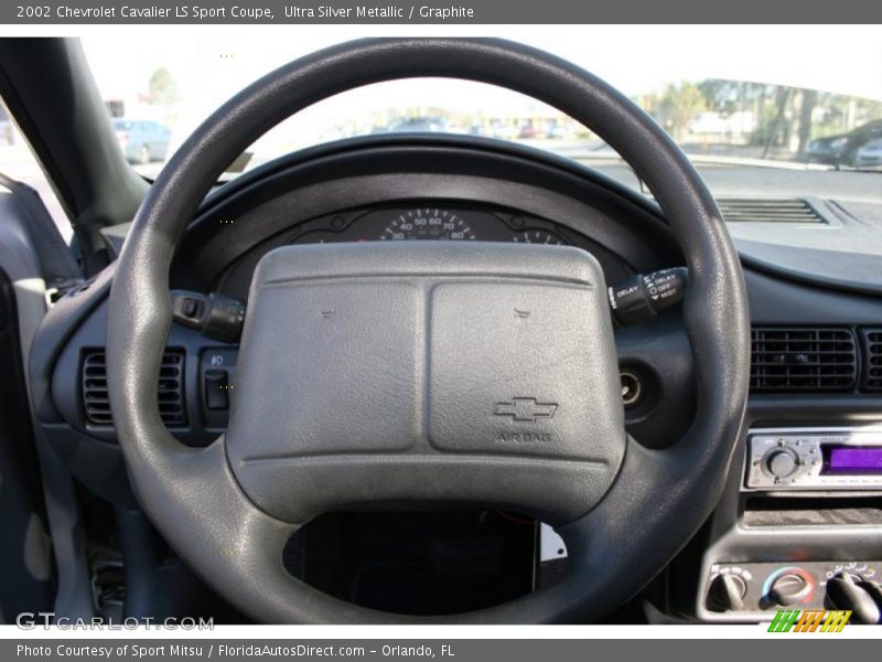 Ultra Silver Metallic / Graphite 2002 Chevrolet Cavalier LS Sport Coupe