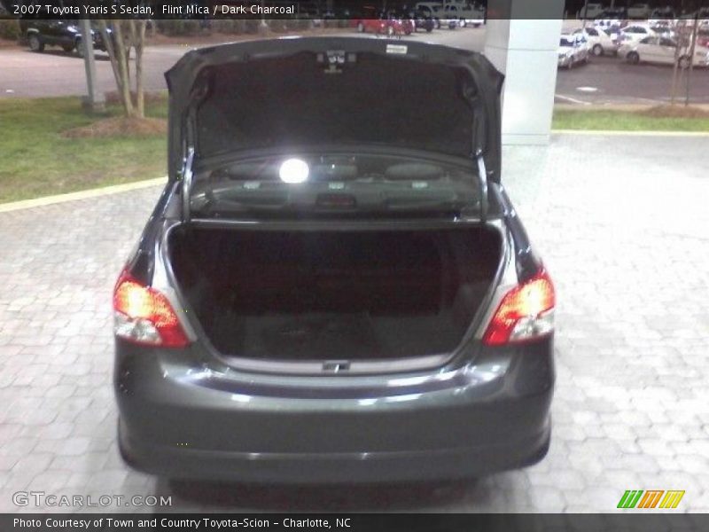 Flint Mica / Dark Charcoal 2007 Toyota Yaris S Sedan