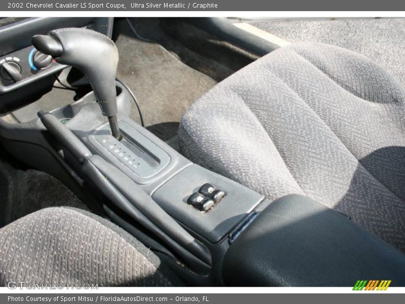 Ultra Silver Metallic / Graphite 2002 Chevrolet Cavalier LS Sport Coupe