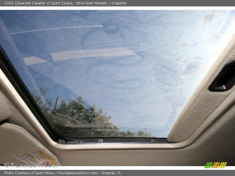 Ultra Silver Metallic / Graphite 2002 Chevrolet Cavalier LS Sport Coupe