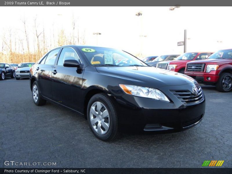Black / Bisque 2009 Toyota Camry LE