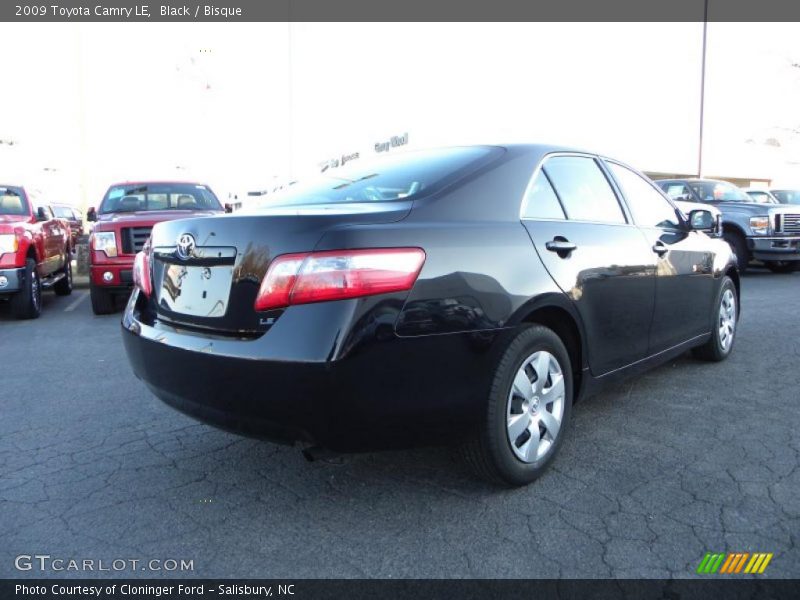 Black / Bisque 2009 Toyota Camry LE