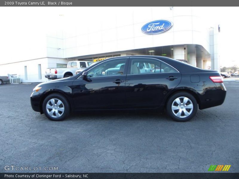 Black / Bisque 2009 Toyota Camry LE