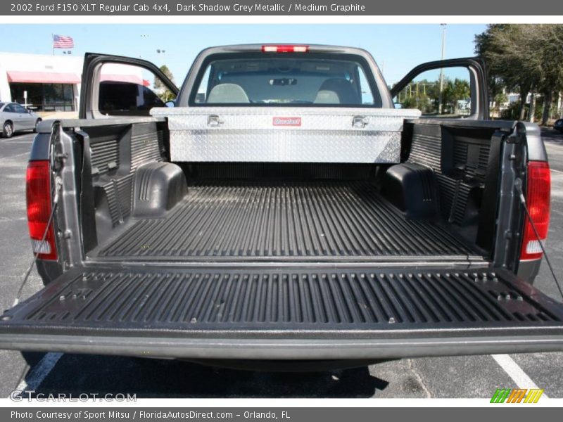 Dark Shadow Grey Metallic / Medium Graphite 2002 Ford F150 XLT Regular Cab 4x4